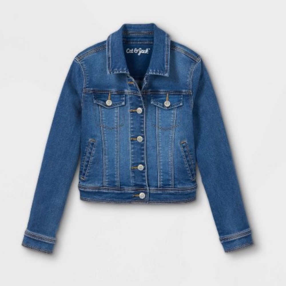 Girls cute jean jacket